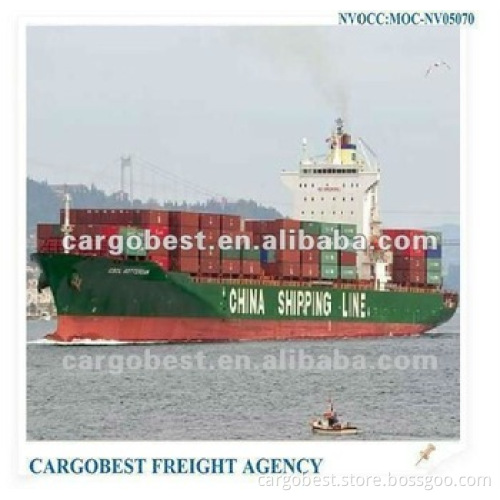 Xiamen to Free Port Bahama shipping container